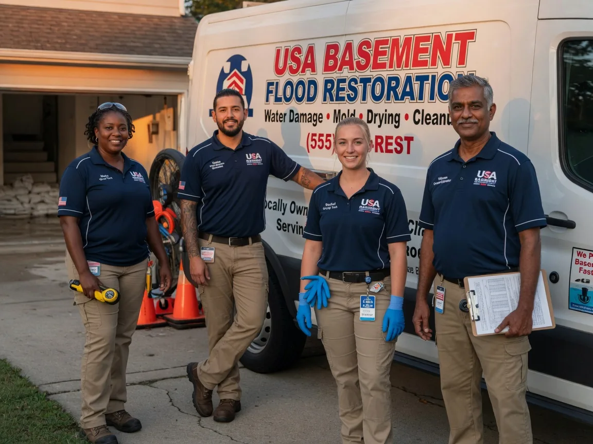 Basement Flood Cleanup company in Pittsford, MI